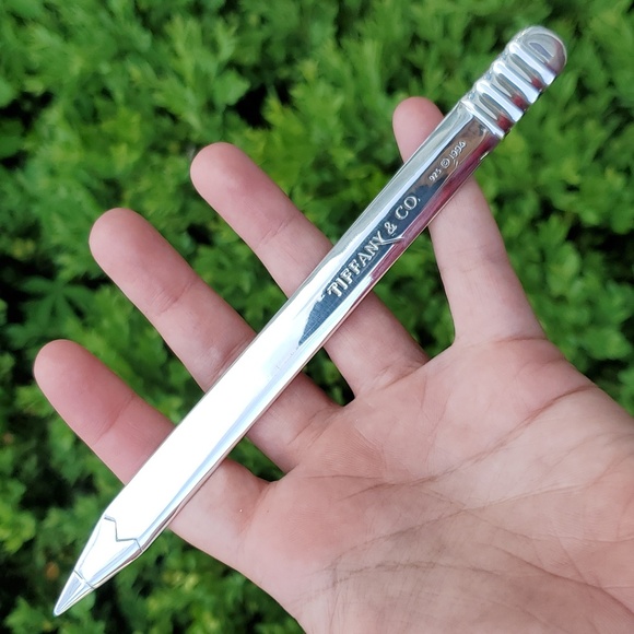 Vintage 1994 Tiffany & Co. Sterling Silver Pencil Letter Opener